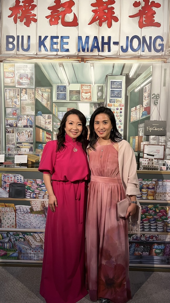 The Director of the Hong Kong Economic and Trade Office (Toronto), Ms Emily Mo (right), pictured with Mrs Deborah Lau-Yu (left), Editor-in-Chief at Fete Chinoise Magazine.
