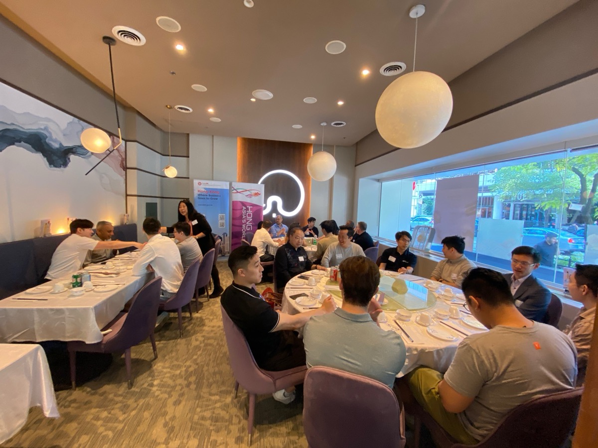 The Hong Kong Economic and Trade Office (Toronto) organised networking luncheon on business opportunities in Hong Kong for startup founders.