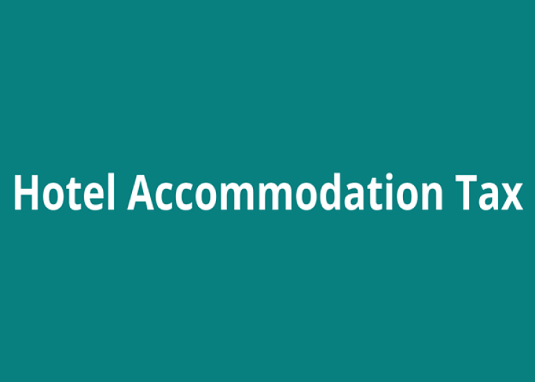 Collection of the Hotel Accommodation Tax